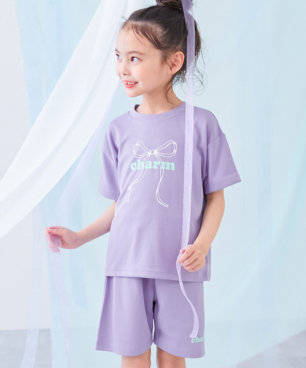 ロゴ プリント 速乾 ウエストゴム 半袖パジャマ ルームウェア 【デビラボROOM】× 涼感 サラッとメッシュ 普段着としても着られる パジャマ devirock 爆買 | devirock | 15