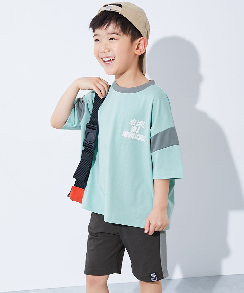 セットアップ オールインワン 【神戸須磨シーワールドコラボ】色が変わるマジックプリント 接触冷感 キッズ 子供服 男の子 女の子  デビロック devirock | devirock | 03