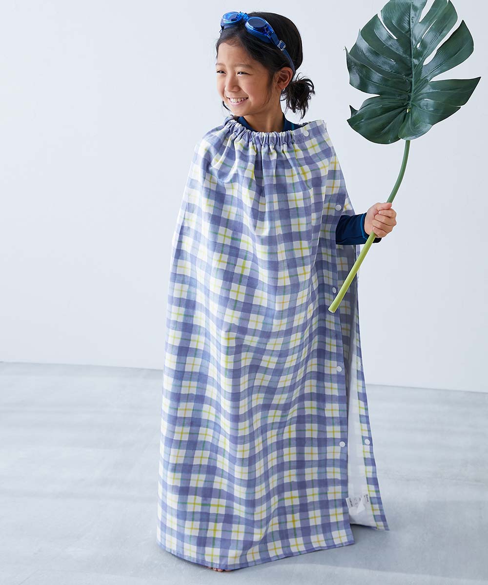 タオル ラップタオル プールグッズ 水泳 海水浴 吸水速乾 コンパクト ラップタオル 100cm キッズ 子供服 男の子 女の子  デビロック devirock | devirock | 03