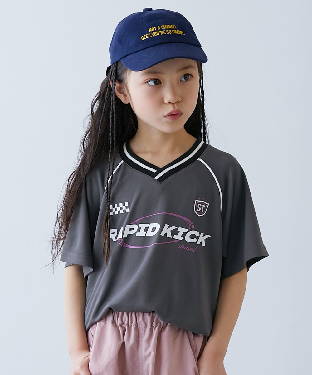 【アウトレット】Tシャツ トップス 速乾 サラっとストレッチメッシュ ゲーミング半袖Tシャツ キッズ 子供服 男の子 女の子  デビロック devirock | devirock | 05
