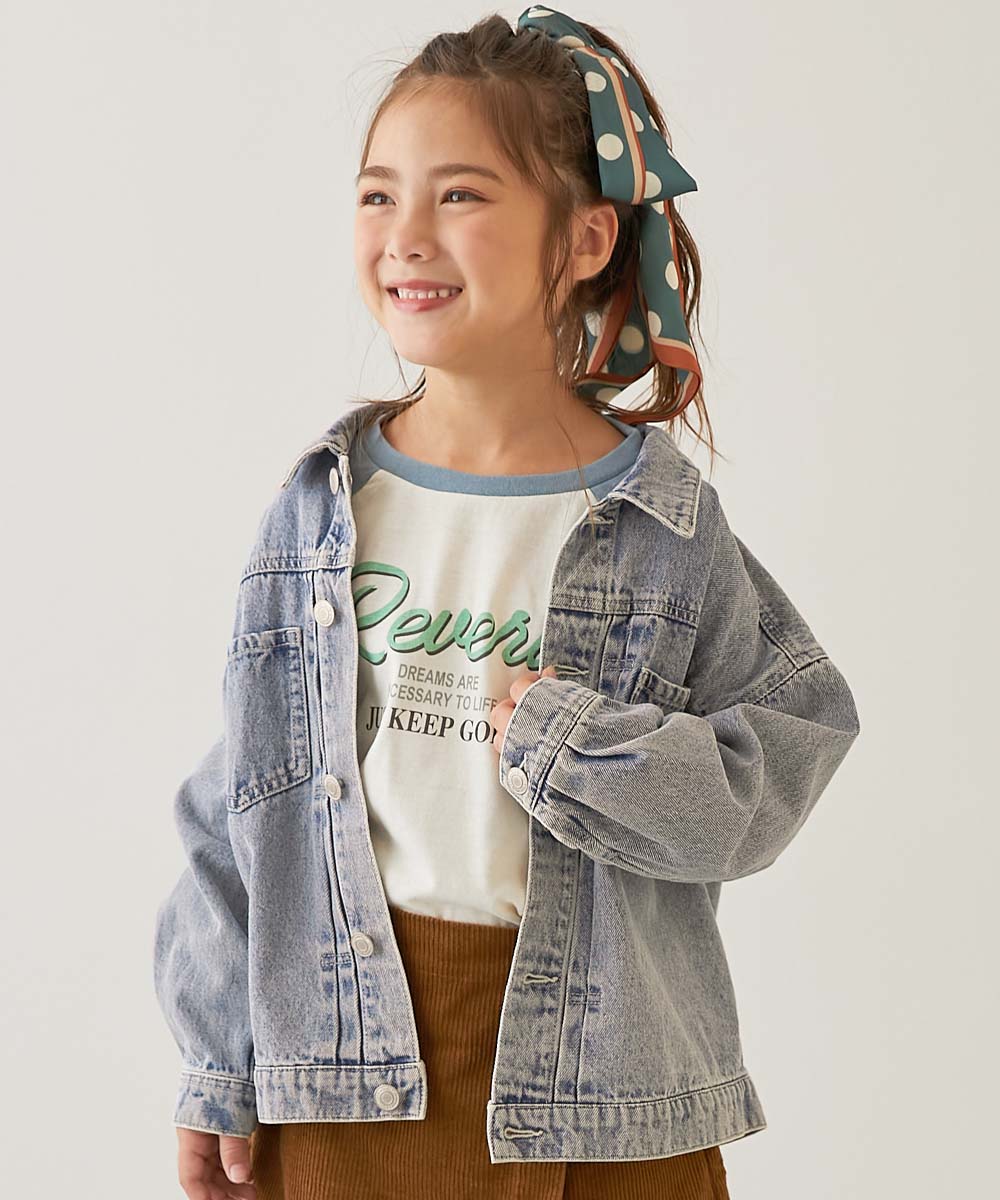 子供服　ダウンジャケット　デニムジャケット　セット 楽天市場】子供服 デニム セットアップ キッズ 2点セット ダンス衣装