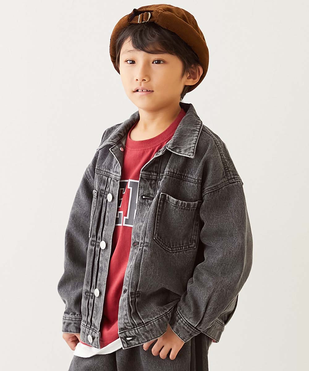 devirock（デビロック） デニムジャケット アウター ジャケット ビッグ