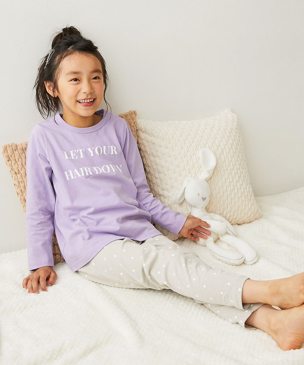 devirock（デビロック） 部屋着 綿 コットン パジャマ 長袖パジャマ