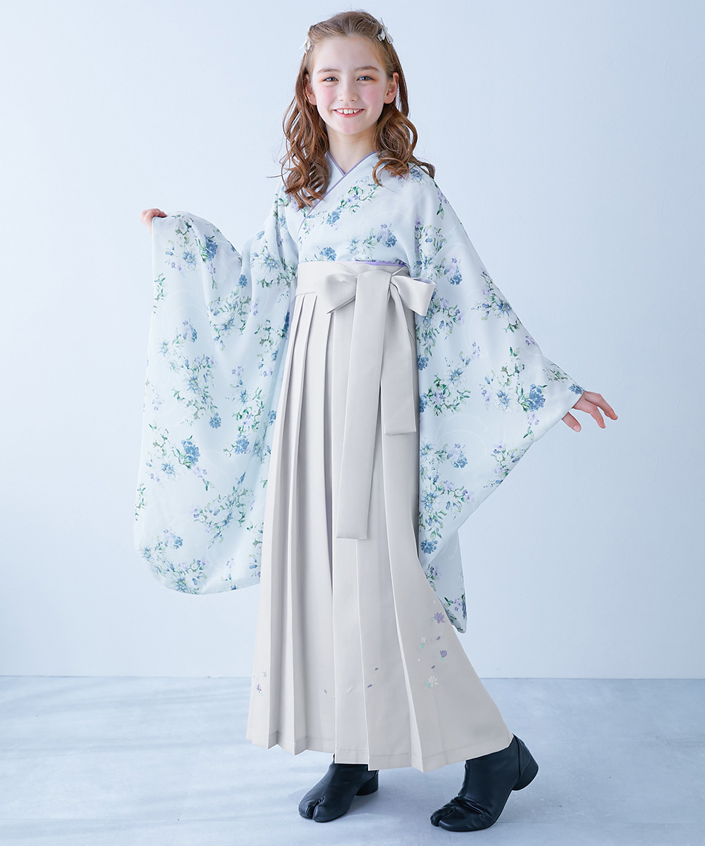 devirock（デビロック） 着付け かんたん袴 3点セット キッズ 子供服