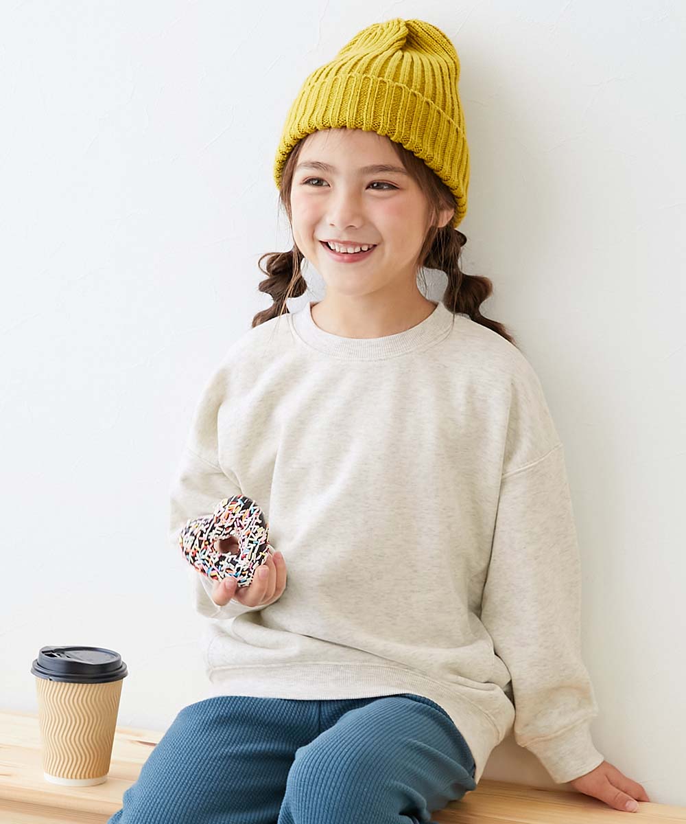 devirock（デビロック） トレーナー トップス 無地 ゆったりスウェット