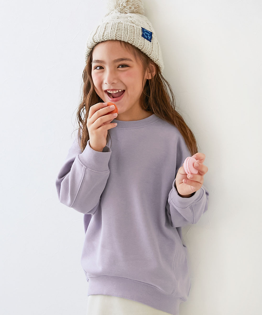 devirock（デビロック） トレーナー トップス 無地 ゆったりスウェット