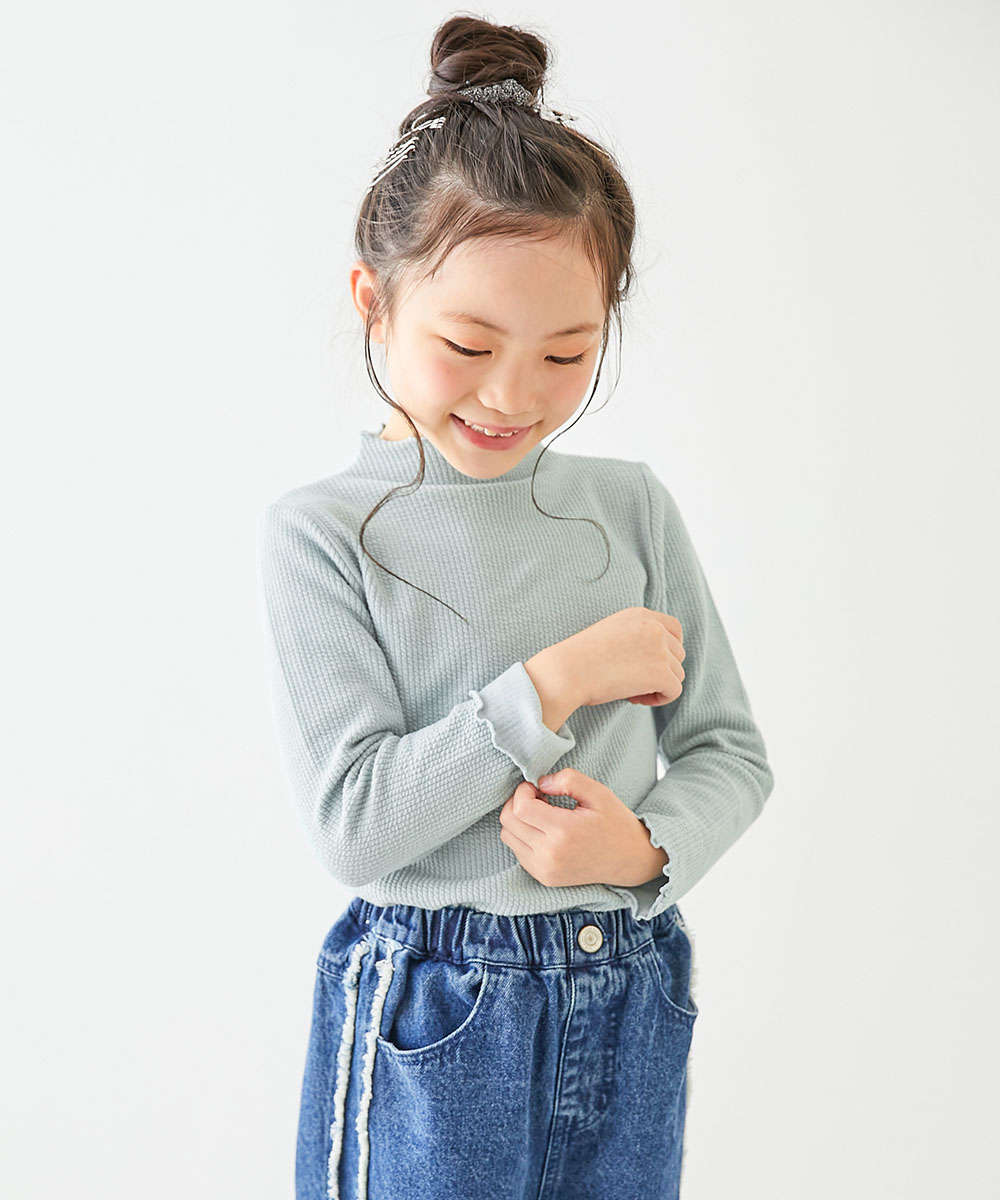 devirock（デビロック） ロンT トップス ふっくらホイップ あったか 裏