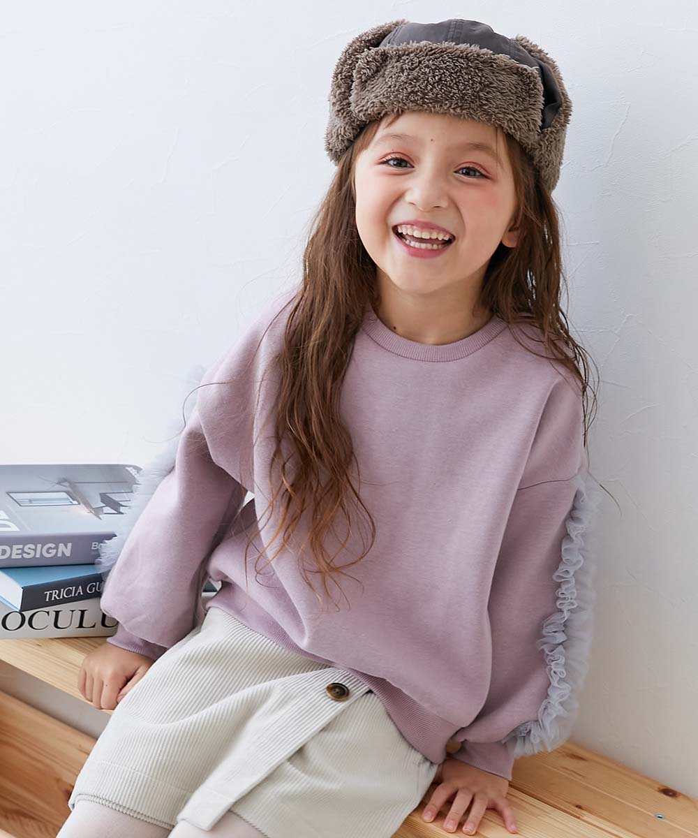 devirock（デビロック） トレーナー トップス えらべるフリルチュール