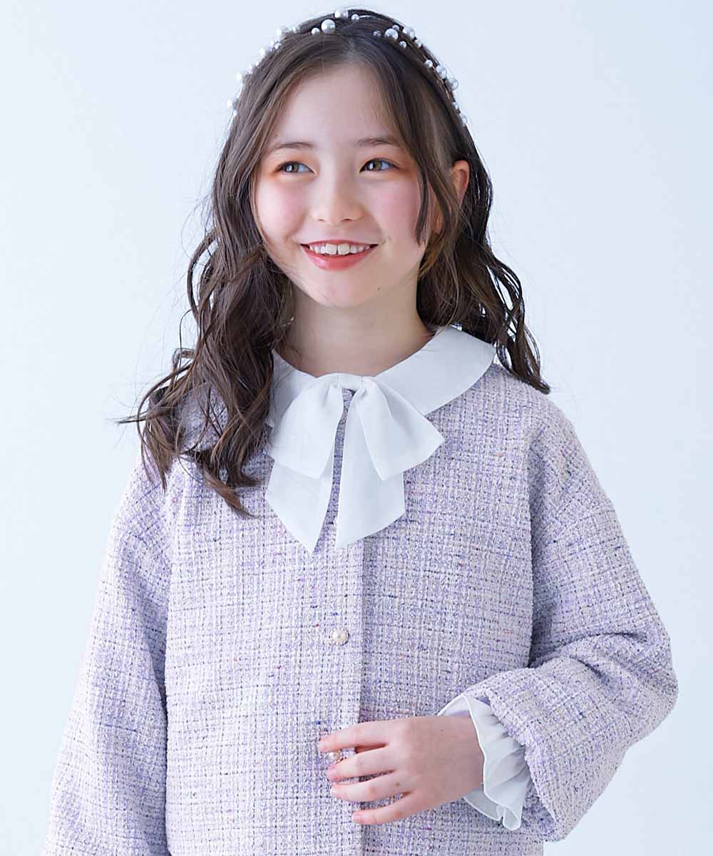 【最終値下げ価格】BABY 長袖ブラウス 6ヶ月女の子】秋のセパレートデビューに！80サイズのベビー用長袖