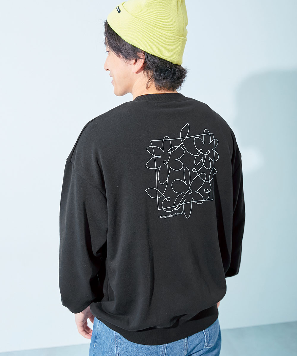 リンクコーデ 親子コーデ お揃い おそろい リンク ロゴ トレーナー 大人 デビラボ プリント トレーナー キッズ 子供服 男の子 女の子  デビロック devirock | devirock | 09