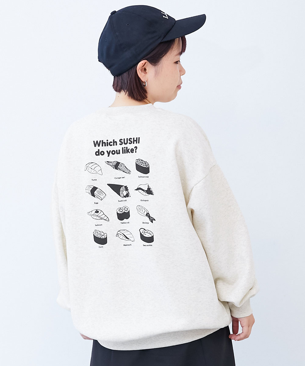 リンクコーデ 親子コーデ お揃い おそろい ロゴ トレーナー トップス 大人 デビラボ プリント 裏起毛トレーナー  デビロック devirock | devirock | 06