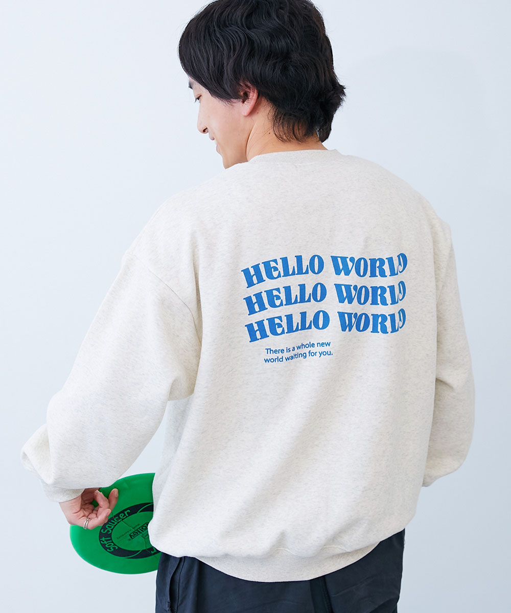 リンクコーデ 親子コーデ お揃い おそろい ロゴ トレーナー トップス 大人 デビラボ プリント 裏起毛トレーナー  デビロック devirock | devirock | 10