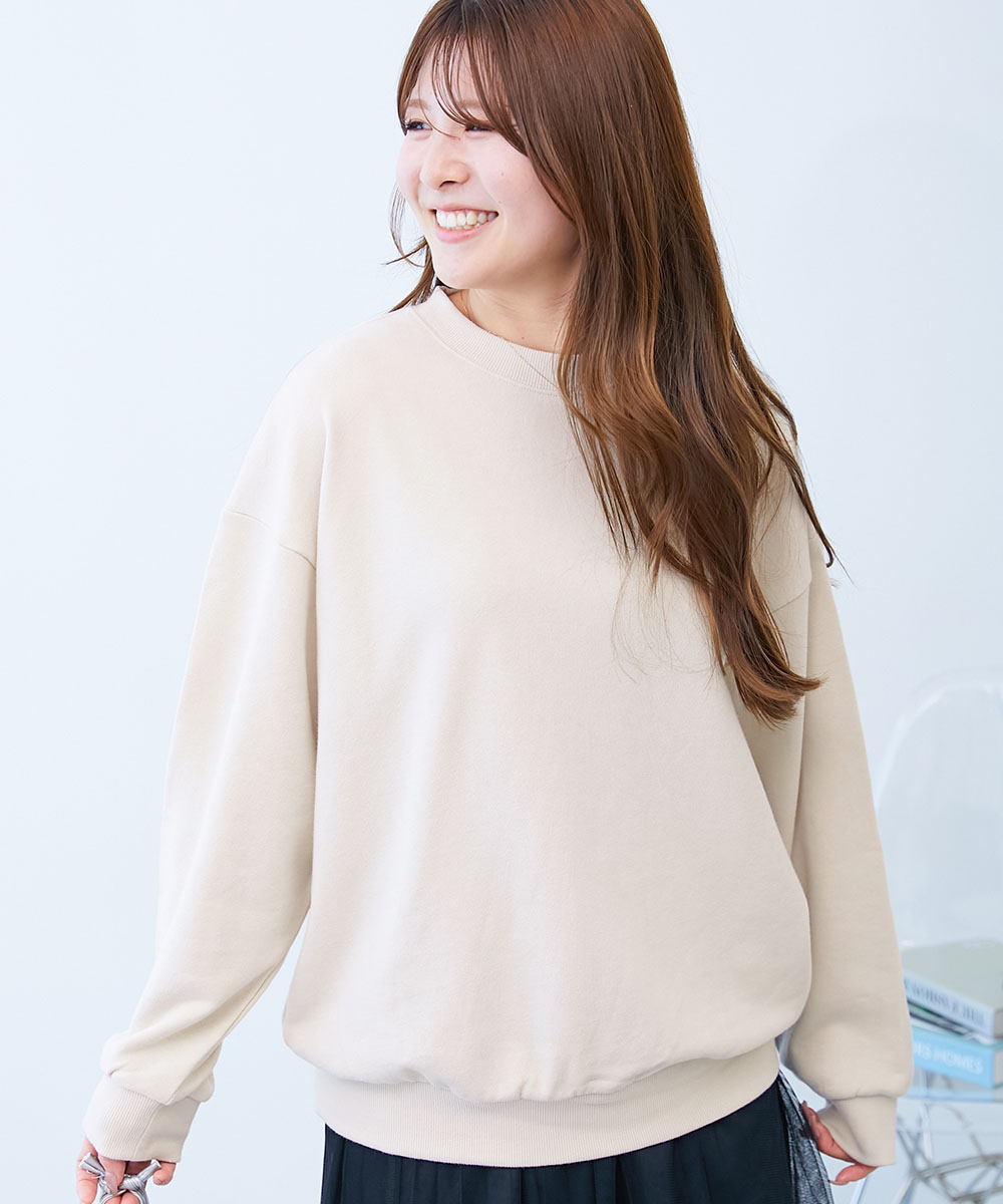 リンクコーデ 親子コーデ お揃い 綿100% コットン 無地 トレーナー トップス カラフルスウェット 綿100%裏毛 無地 大人トレーナー 子供服 デビロック devirock | devirock | 03