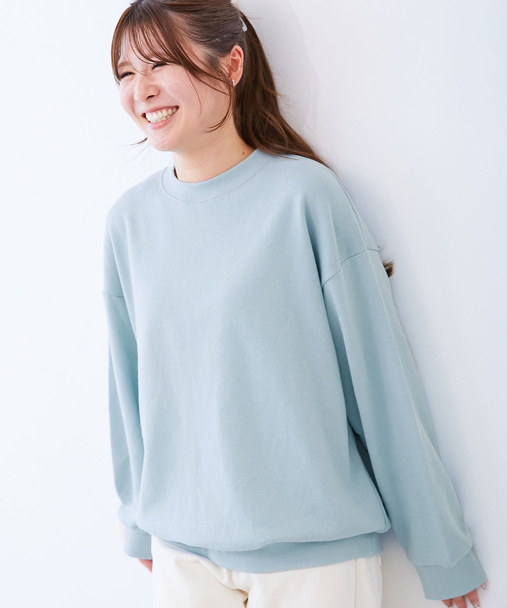 リンクコーデ 親子コーデ お揃い 綿100% コットン 無地 トレーナー トップス カラフルスウェット 綿100%裏毛 無地 大人トレーナー 子供服 デビロック devirock | devirock | 07