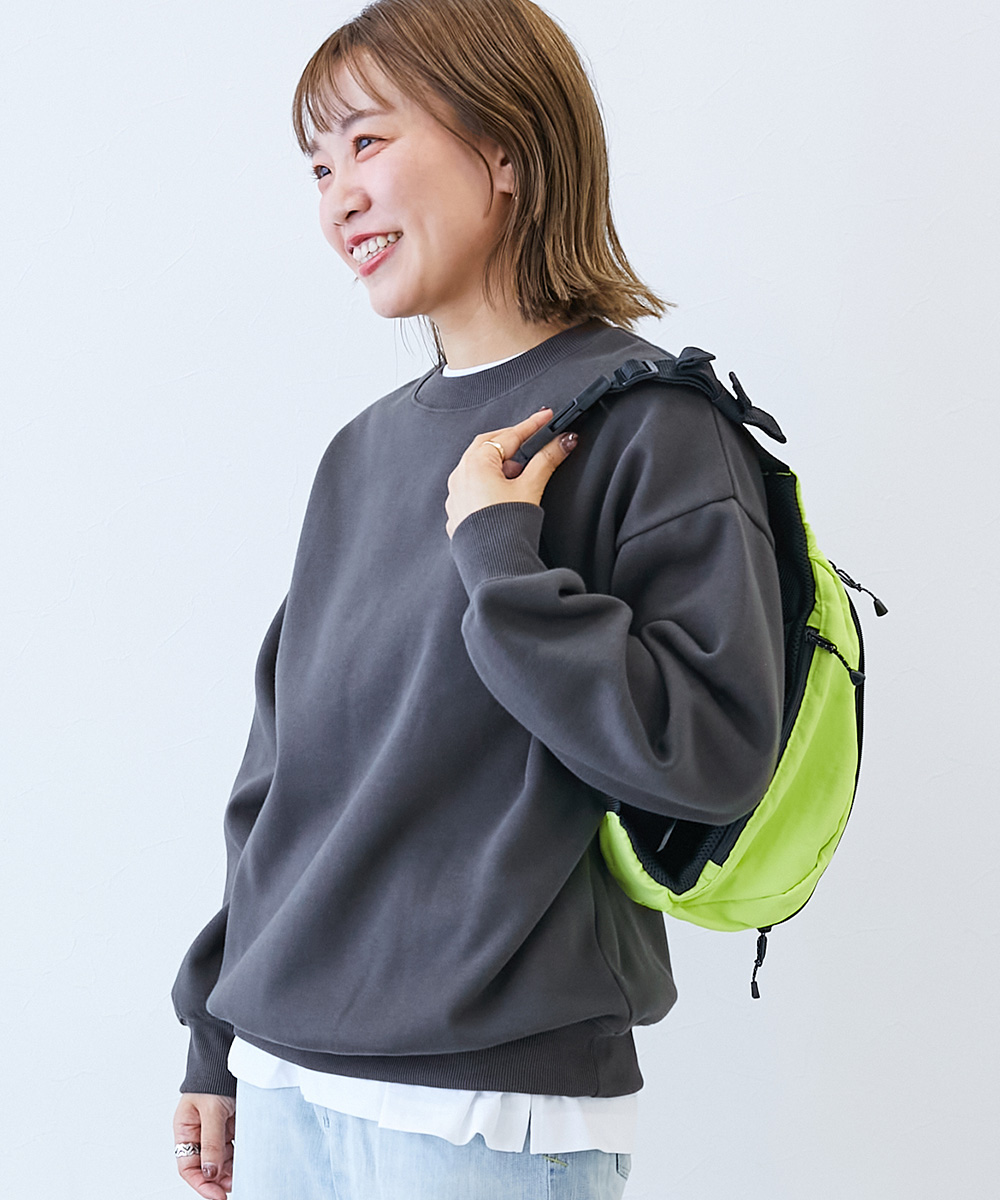 リンクコーデ おそろい トレーナー トップス カラフルスウェット ふっくら裏起毛 無地 大人トレーナー キッズ 子供服 男の子 女の子  デビロック devirock | devirock | 01