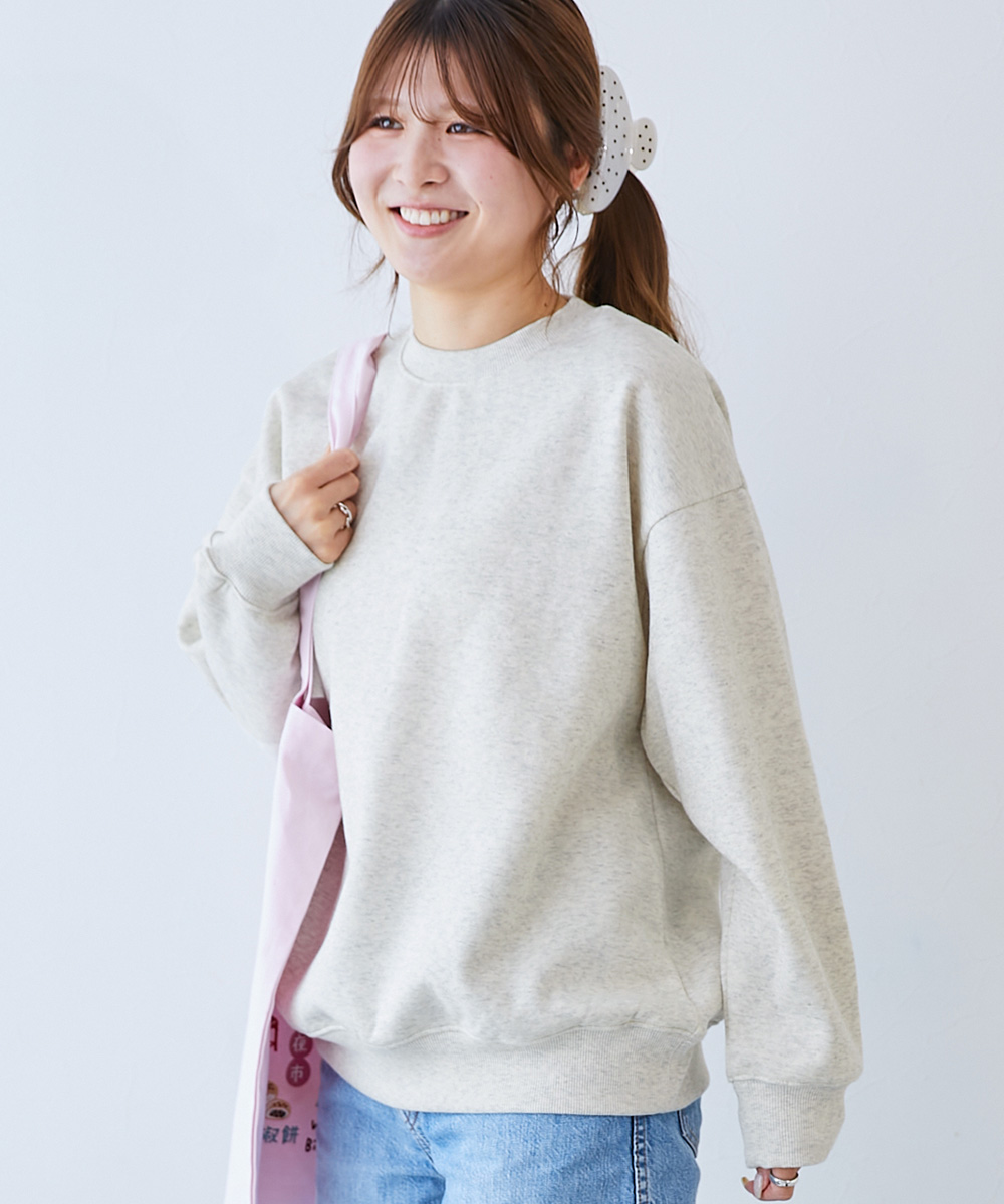 リンクコーデ おそろい トレーナー トップス カラフルスウェット ふっくら裏起毛 無地 大人トレーナー キッズ 子供服 男の子 女の子  デビロック devirock | devirock | 02