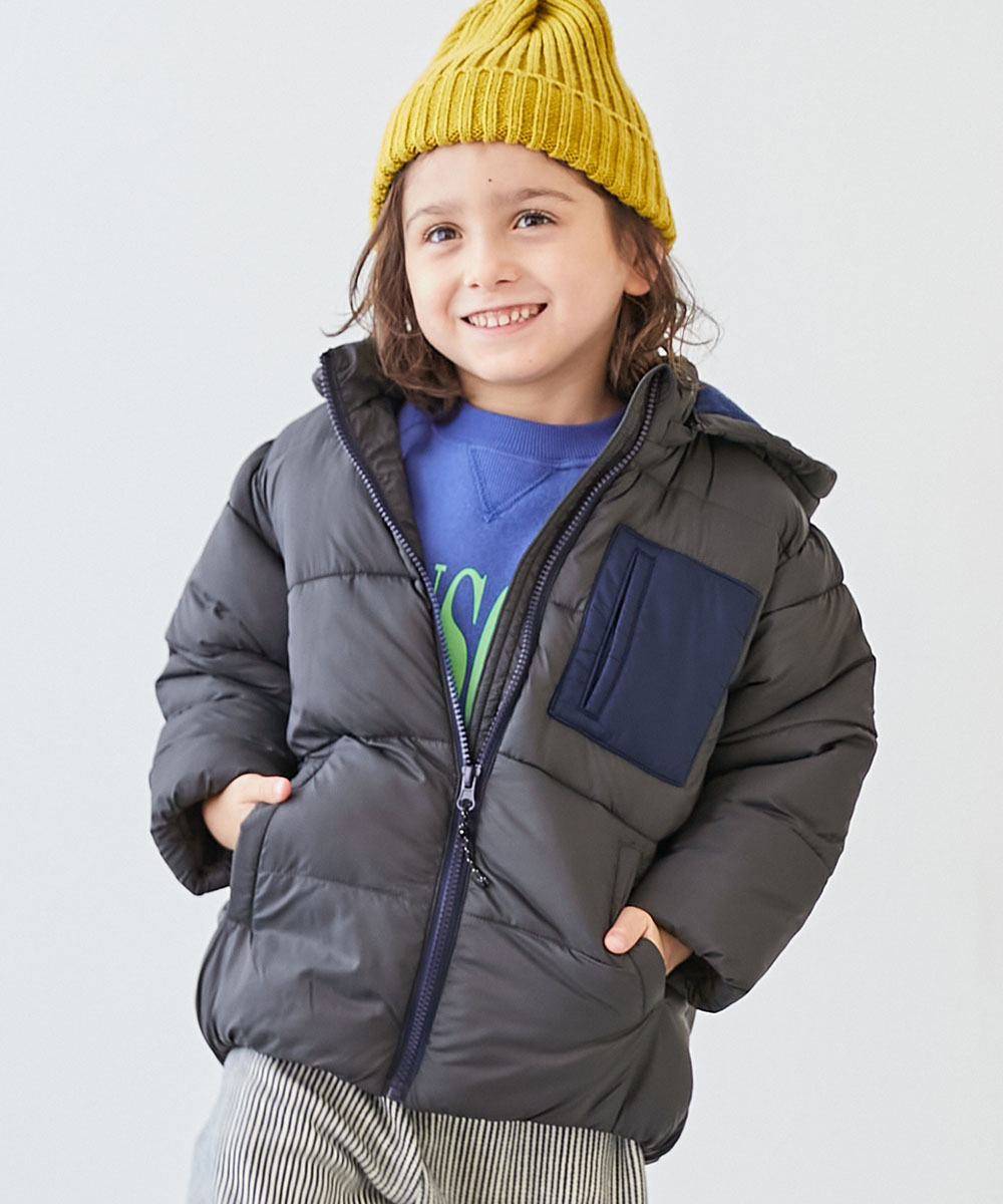 devirock（デビロック） 洗える ファイバーダウン フードが取り外せる