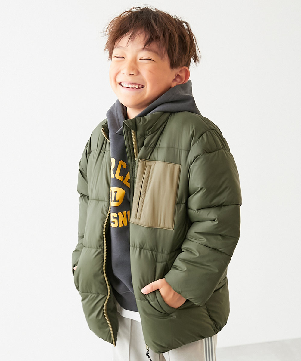 洗える ファイバーダウン フードが取り外せる あったか防風 ジャケット | devirock | 05