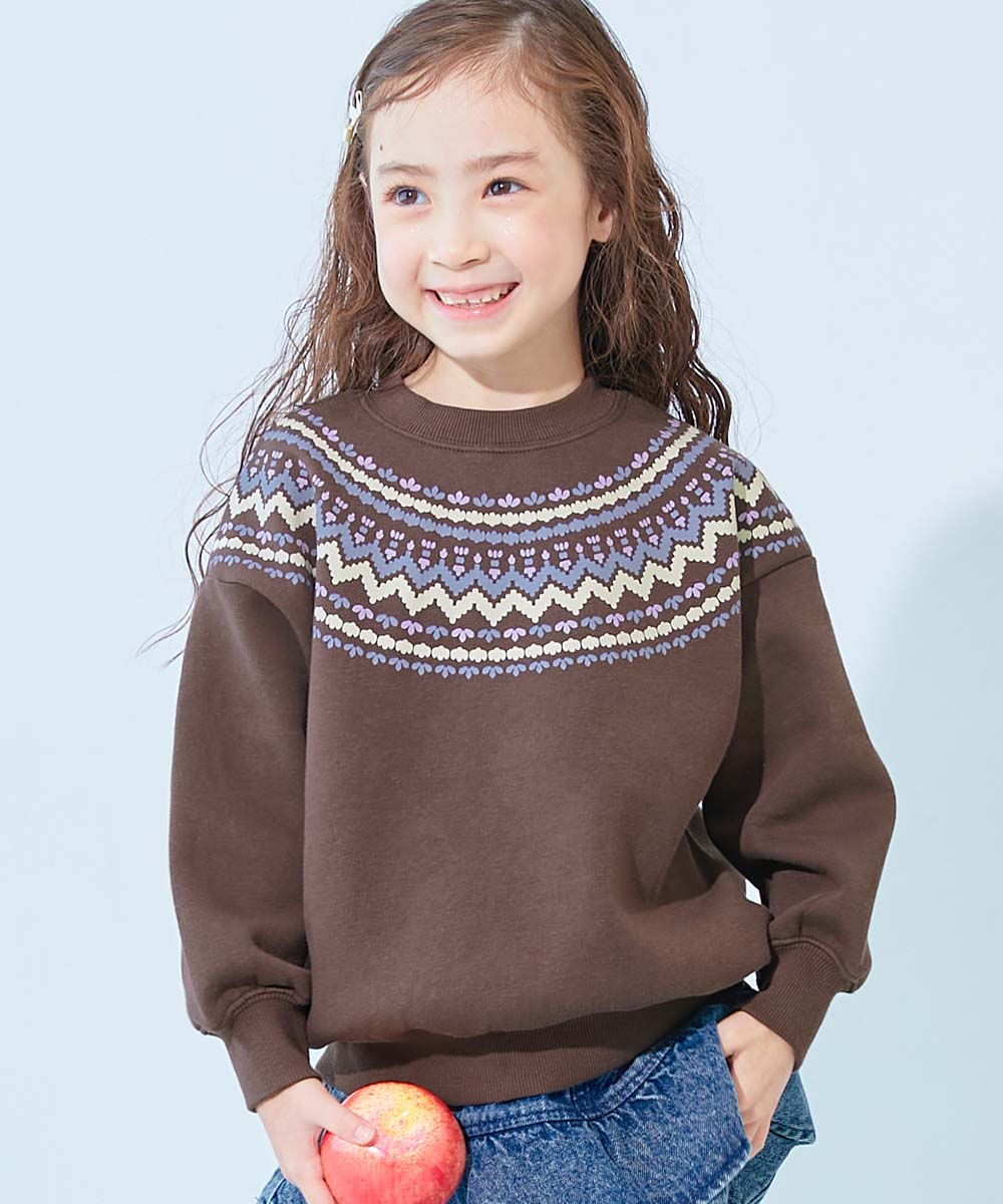 リンクコーデ 親子コーデ お揃い オーバーサイズ デビラボ プリント 裏起毛 BIGシルエットトレーナー キッズ 子供服 男の子 女の子 デビロック devirock | devirock | 04