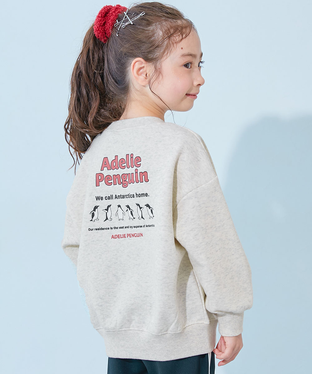 リンクコーデ 親子コーデ お揃い オーバーサイズ デビラボ プリント 裏起毛 BIGシルエットトレーナー キッズ 子供服 男の子 女の子 デビロック devirock | devirock | 08