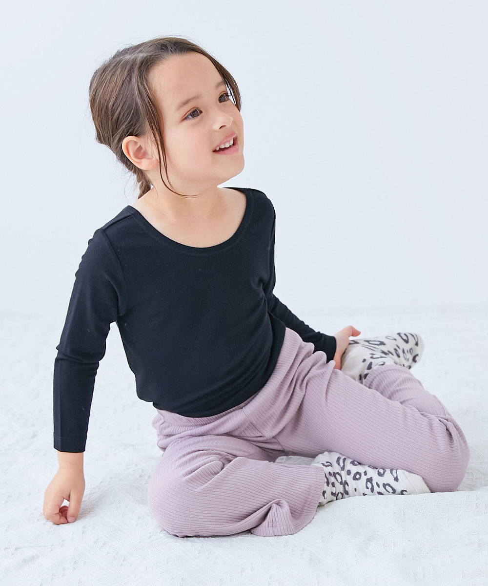 インナーシャツ 肌着インナーウェア えらべる袖丈 どっちも前 インナーシャツ キッズ 子供服 男の子 女の子  デビロック devirock | devirock | 06