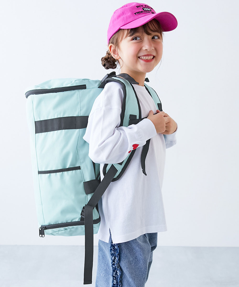 小学校 旅行 修学旅行 林間学校 合宿 キャンプ お泊り 遠足 大容量 リュックサック バッグ 親子で使える 3WAY スポーツバッグ(30L) キッズ デビロック devirock | devirock | 03