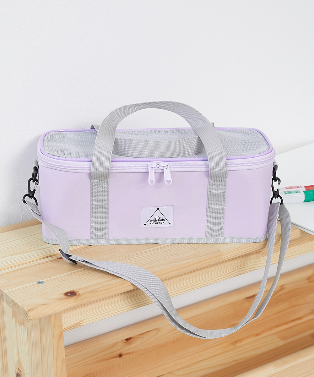 スクールバッグ トートバッグ 入園 入学 通園 通学 小学校 メッシュ切り替え バイカラー 絵の具バッグ(ショルダーストラップ付き) キッズ デビロック devirock | devirock | 04