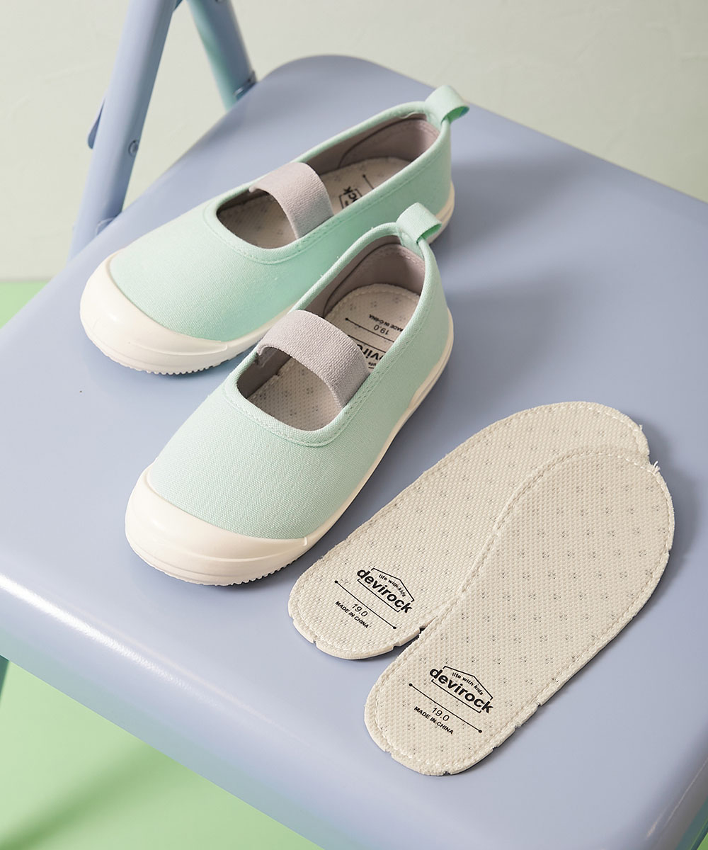 上靴 入園 入学 通園 通学 小学校 ゆったりフィット 汚れが目立たない カラー上履き(上靴) インソール2枚付き  子供服 男の子 女の子  デビロック devirock | devirock | 03