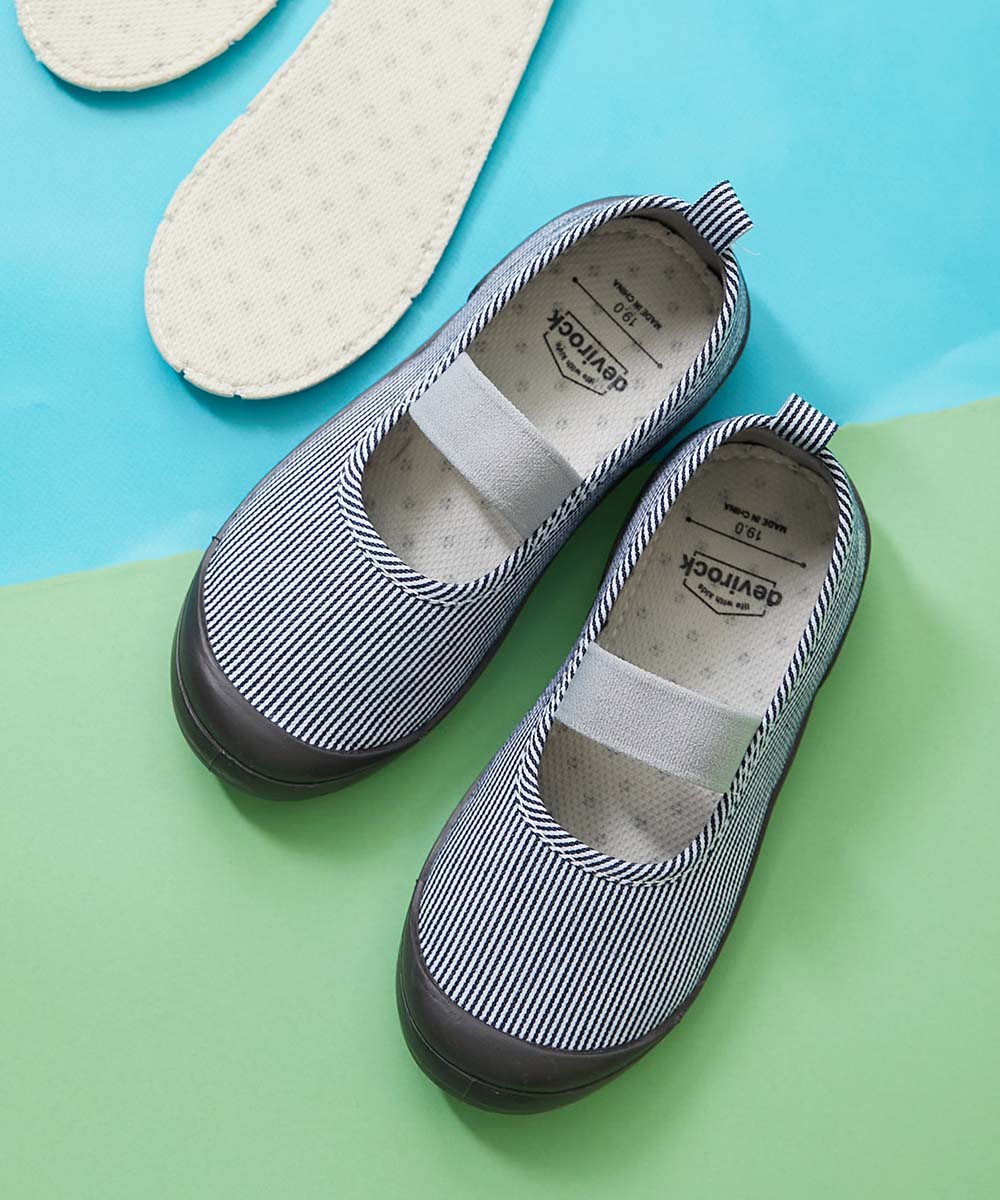 上靴 入園 入学 通園 通学 小学校 ゆったりフィット 汚れが目立たない カラー上履き(上靴) インソール2枚付き  子供服 男の子 女の子  デビロック devirock | devirock | 06