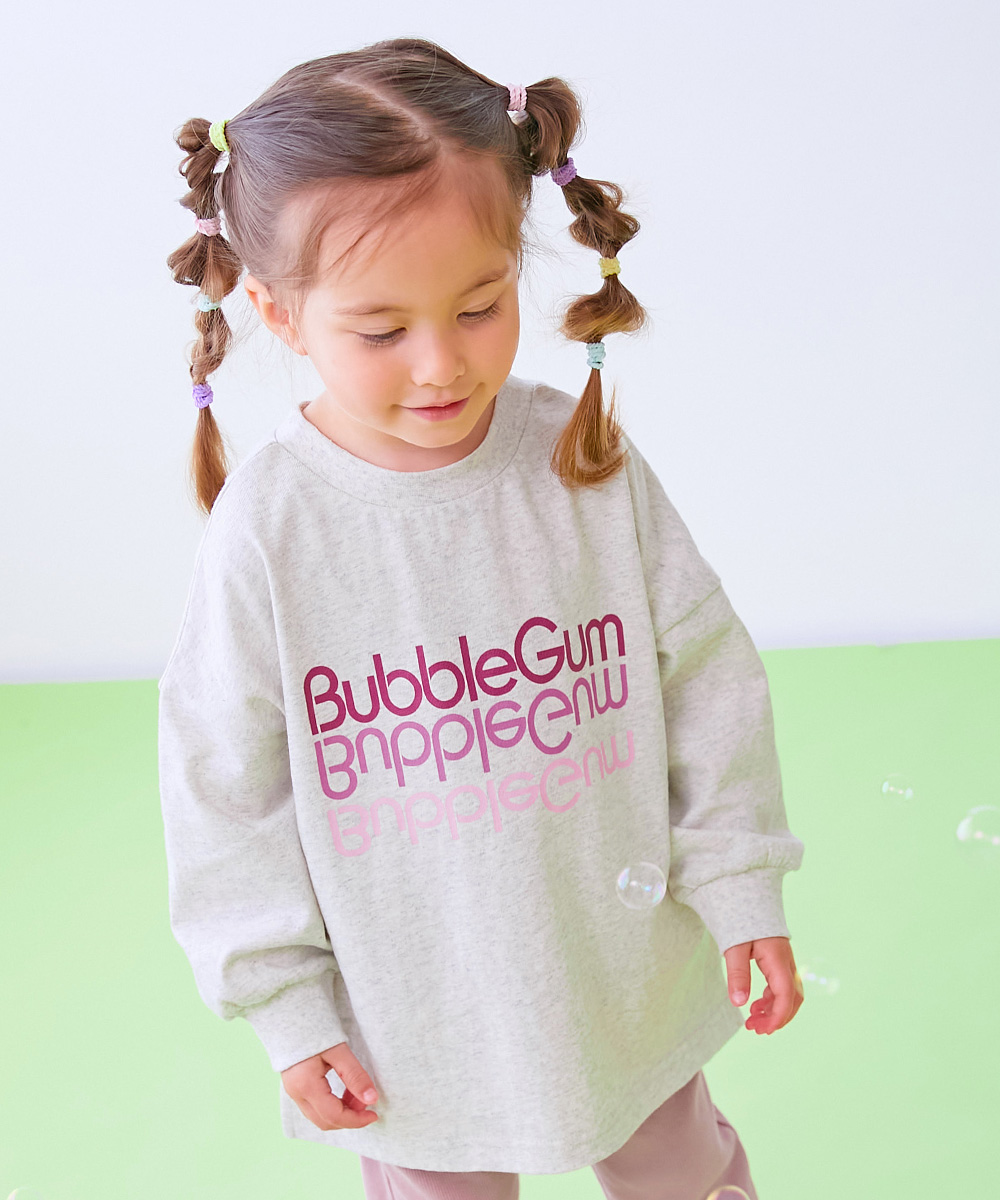 ロンT トップス 【EN-JOY】どっちも前だから1人でお着替え カラフル 長袖Tシャツ キッズ 80cm 90cm 100cm 110cm 120cm 130cm 保育園 幼稚園 通園 | devirock | 12