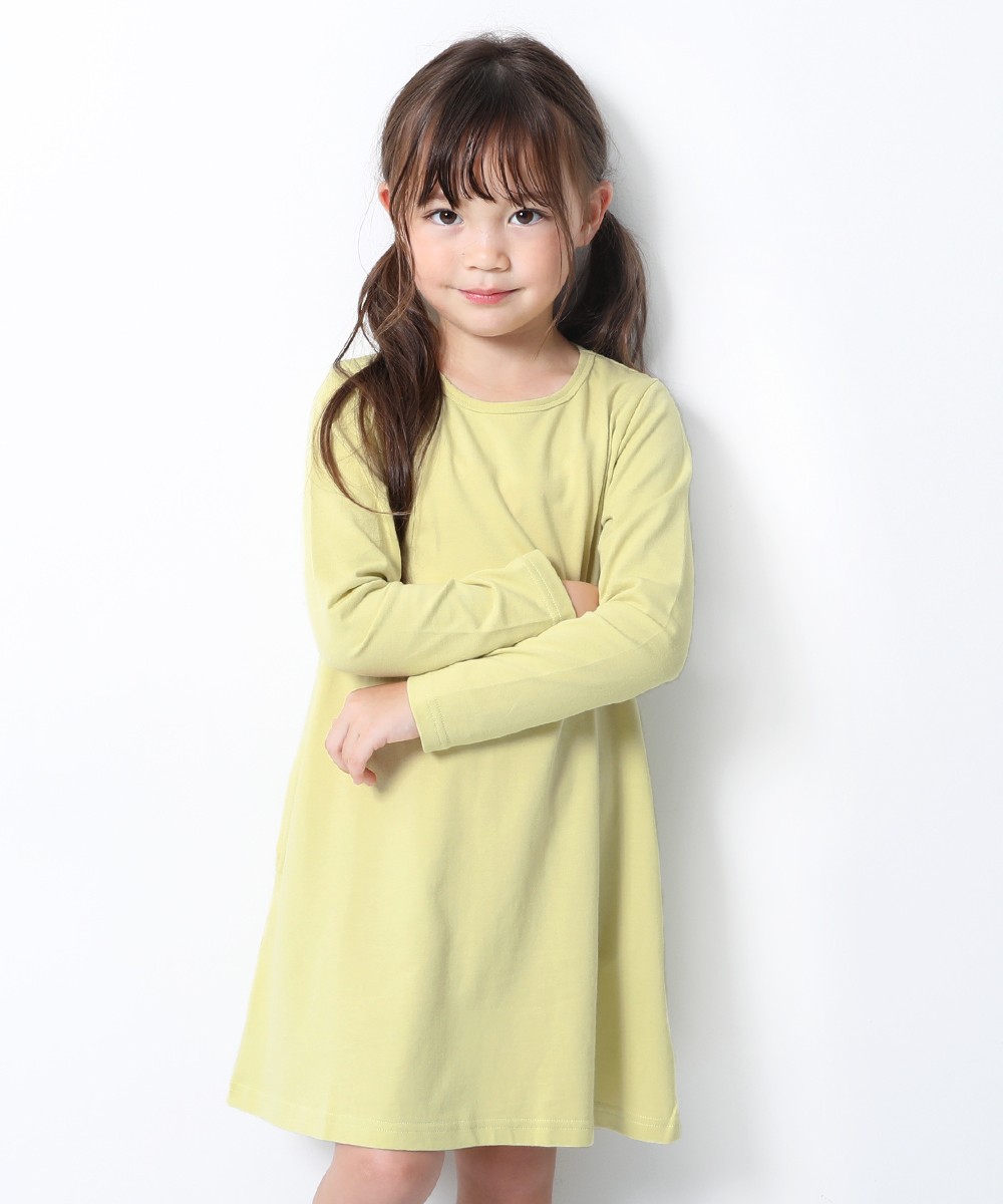 アウトレット /返品不可】子供服 ワンピース キッズ Aライン 長袖 ワンピース ルームウェア 女の子 トップス 長そで デビロック devirock  :DT0173:devirock Yahoo!ショッピング店 - 通販 - Yahoo!ショッピング