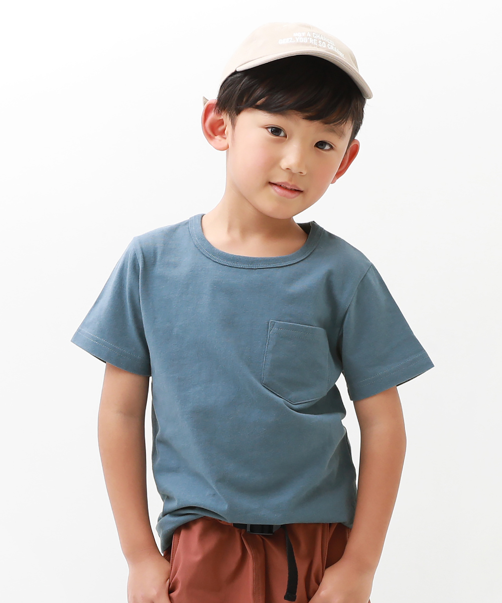 【アウトレットSALE/返品不可】子供服 無地クルーネックTシャツ キッズ ベビー 男の子 女の子 半袖Tシャツ Tシャツ トップス 半袖 devirock デビロック｜devirockstore｜08