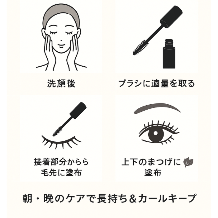 Foula ブラックコーティングマスカラ美容液 10ml 持続 束感 カール