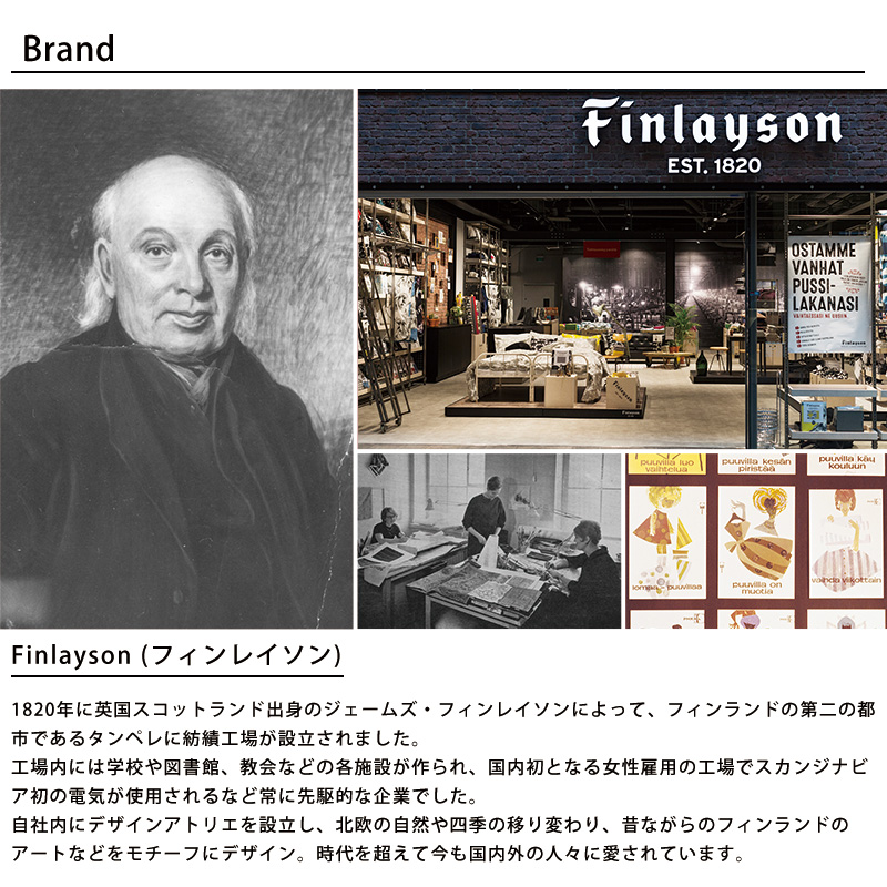 Finlayson フィンレイソン TALOT チェアパッド 日本製