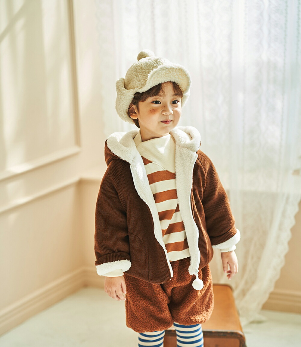 バンビーニジャンパー Kids U087 キッズ 3 8才 Jk ジャンパー アウター バンビ 可愛い 可愛い モコモコ もこもこ 耳 カジュアル 女の子 男の子 冬 韓国 韓国子供服 子供 こども 子供服 こども服 Kids もっと見る バンビーニジャンパー Kids