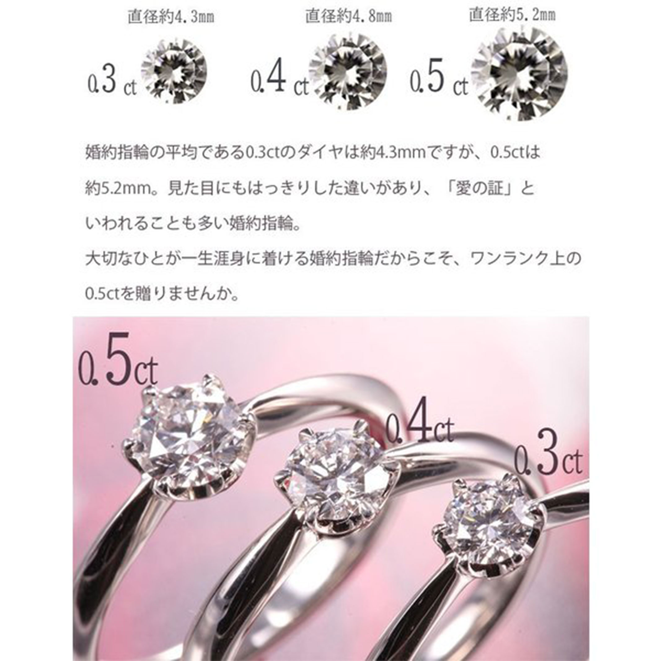 婚約指輪 0.5ct D VVS1 3EX H＆C ティファニー6本爪デザイン 天然ダイヤモンド 鑑定書 特別価格 普段使い プロポーズ 王道デザイン  : z1tbe011a : JewelryYouMe - 通販 - Yahoo!ショッピング