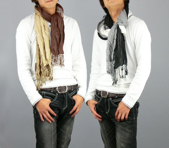 ３カラー生地組合せ！！あったか♪ストール