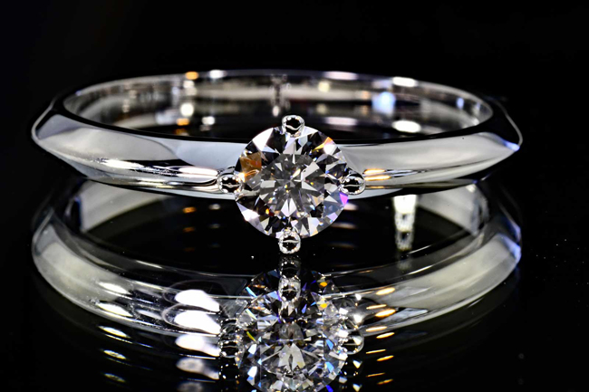 ダイヤモンドリング 1.006カラット　刻印なし 楽天市場】1カラット ダイヤモンド リング ヘイロー 取り巻き 1ct 一粒