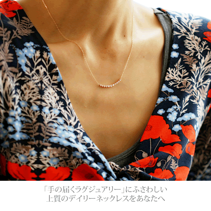 ダイヤモンド専門店THJ ネックレス 0.5ct K18 THJ Smiley〜スマイリー