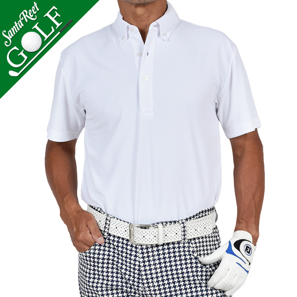 ゴルフ ポロシャツ メンズ ゴルフウェア 半袖 無地 ゴルフウエア 機能性 大きいサイズ 3l 4l...