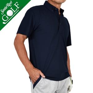 ゴルフ ポロシャツ メンズ ゴルフウェア 半袖 ゴルフ ウェア 機能性  ゴルフポロ 大きいサイズ ...