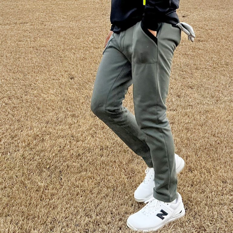 COMONGOLF（コモンゴルフ） ゴルフウェア メンズ 冬 メンズパンツ 裏