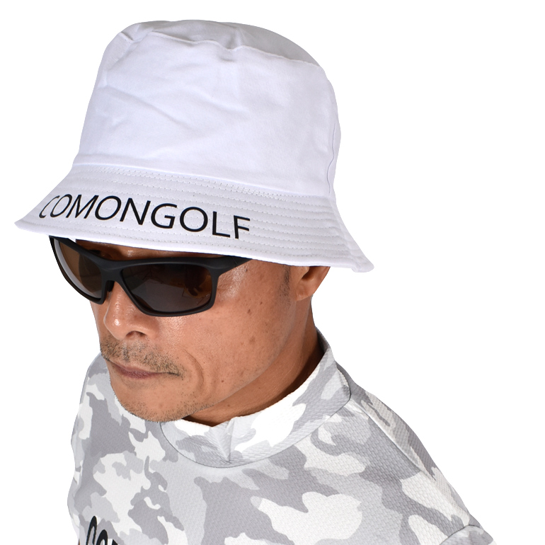 ゴルフ 帽子 メンズ コモンゴルフ バケットハット ハット バケハ メンズ ゴルフ用品 春夏 夏 夏用 おしゃれ COMONGOLF CG-CAP23  :CG-CAP23:サンタリート 通販 