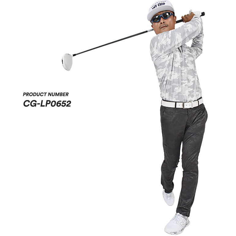 ゴルフウェア メンズ ゴルフ 厚手 ポロシャツ メンズ 迷彩柄 ゴルフ ウェア 長袖 大きいサイズ おしゃれ 秋冬 サンタリート CG-LP0652  サンタリート - 通販 - PayPayモール