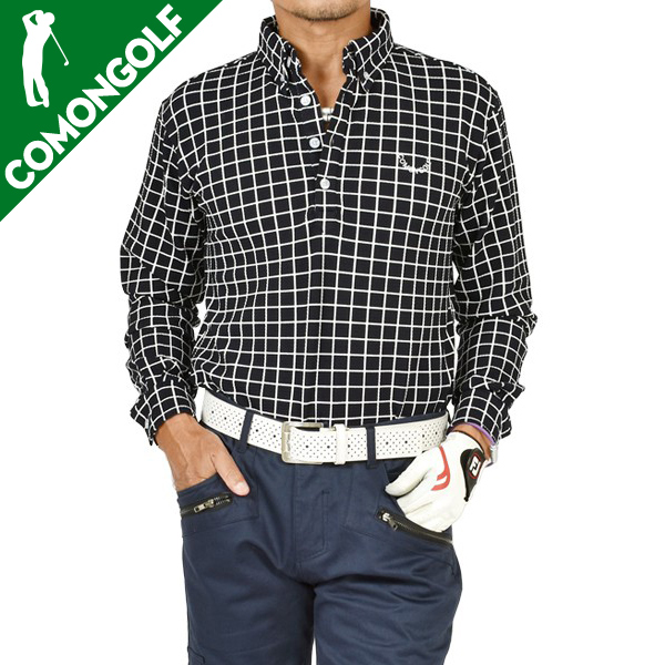 ゴルフ5 ゴルフウエア メンズ ポロシャツ 長袖（ゴルフシャツ）の商品 