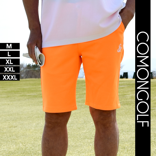 ゴルフウェア メンズ 夏 ショートパンツ 短め 膝上 大きいサイズ ゴルフ ゴルフパンツ ウエストゴ...