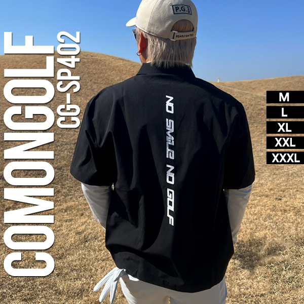 COMONGOLF（コモンゴルフ） ゴルフウエア メンズ 夏 ポロシャツ 半袖