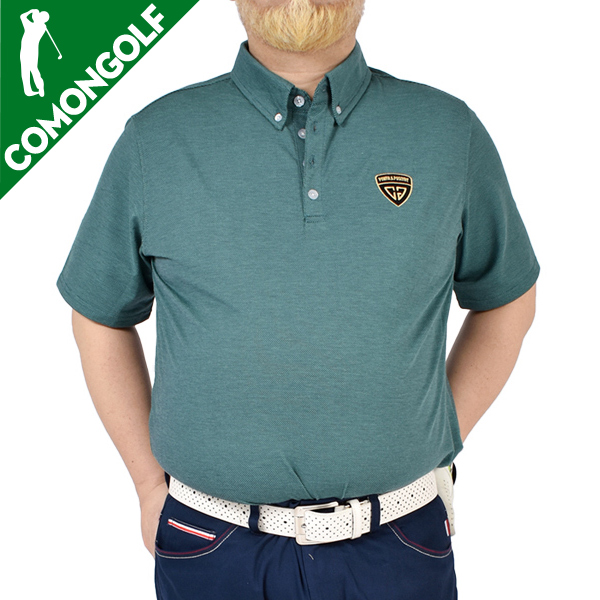 ゴルフ ポロシャツ メンズ ゴルフウェア 吸汗速乾 ドライ 半袖 大きいサイズ キングサイズ おしゃ...