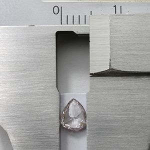 現品発送 AGT 鑑定書付　ピンクダイヤモンド　0.407ct　VS1 【ZYX3007970416】(105600円)