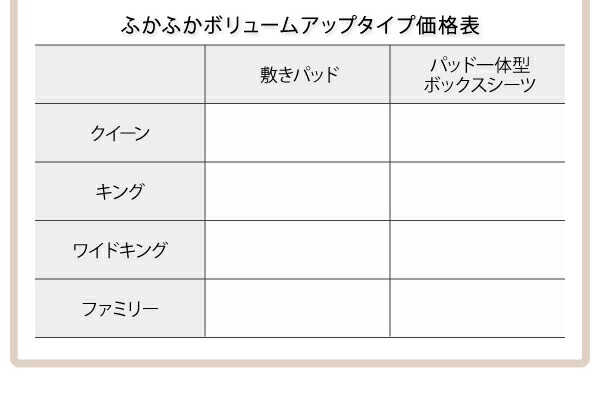 寝心地・カラー・タイプが選べる大きいサイズのパッド・シーツシリーズ敷きパッドコットン100%タオルファミリー_12
